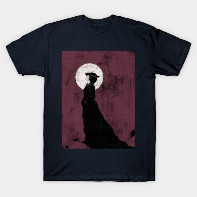 Lady Night T-Shirt by IlyaArtist